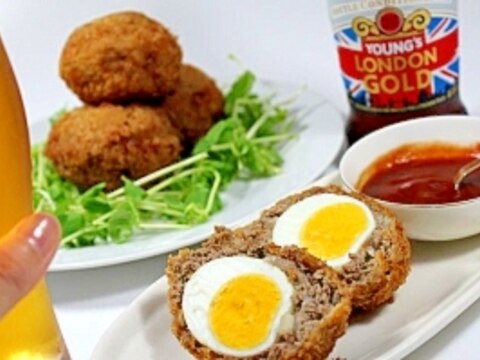 ロンドン発祥!スコッチエッグ★五輪応援メニュー1